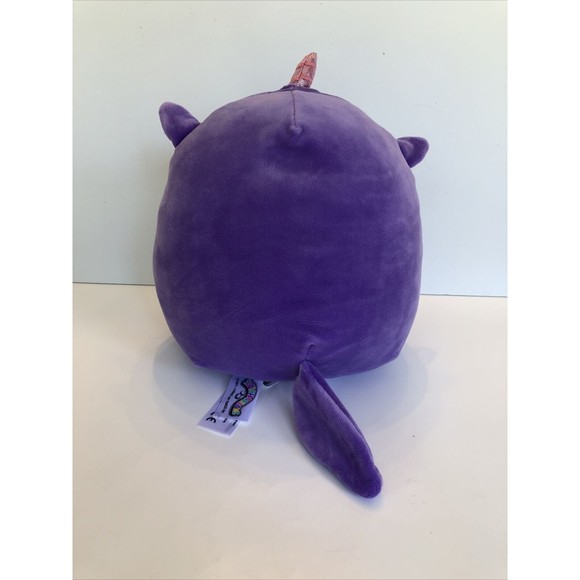 Kellytoy Squishmallow 8" Astrid Purple Unicorn Soft Plush Stuffed Animal Toy - Picture 3 of 8